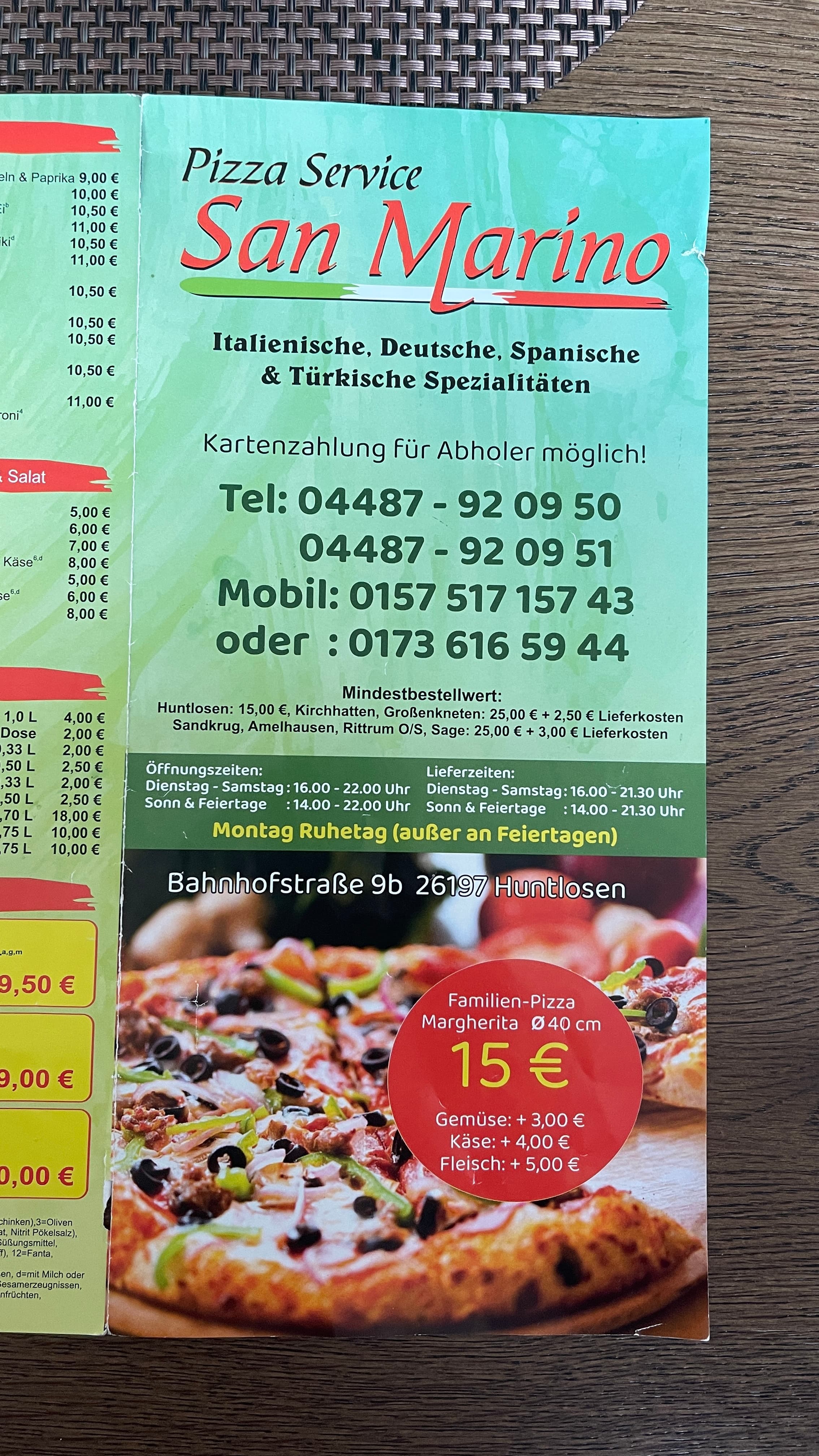 San Marino Restaurant